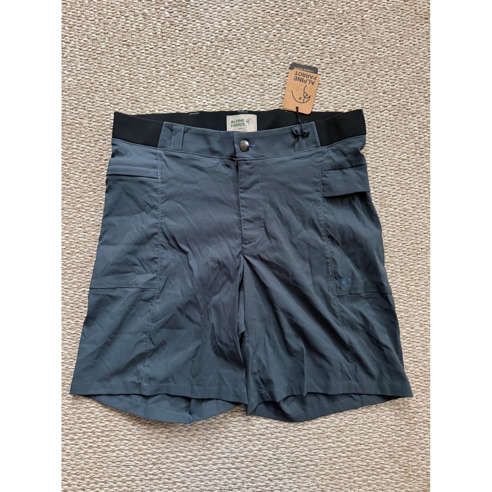 Alpine Parrot Cypress Shorts Womens Size 1 Slate Grey Hiking Outdoor NEE large